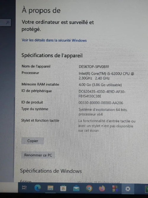 Pc dell 5580