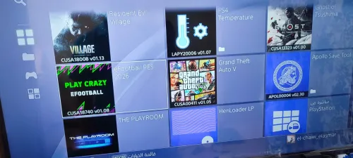 Ps4 slim 1tb flashé 12.50 2216b maftouha nettoyage 2 manette