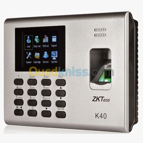 POINTEUSE BIOMETRIQUE ZKTeco K40