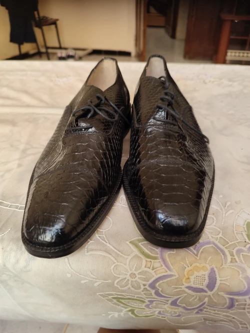 Chaussure de luxe Oldson en cuir 