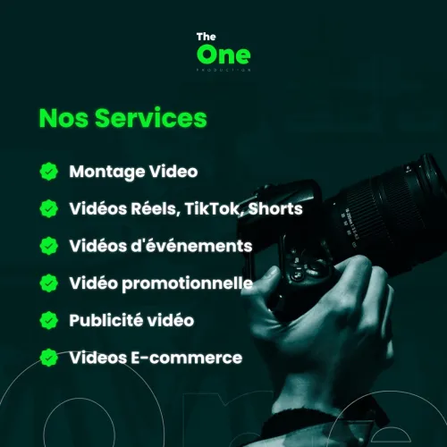 Vidéos Production et Réalisation de vos Shootings professionnelle