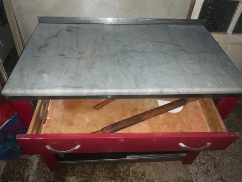 Table de travail pizza 