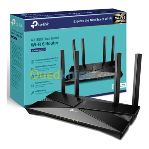 ROUTER TP-LINK AX1800 AX23 WIFI 6 Double Bande AX1800