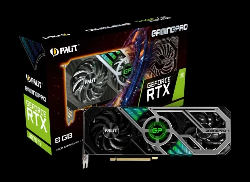 [[ USED ]] CARTE GRAPHIQUE PALIT RTX 3070 Ti 8GB GAMINGPRO