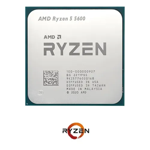CPU AMD Ryzen 5 5600 (3.5 GHz / 4.4 GHz) TRAY
