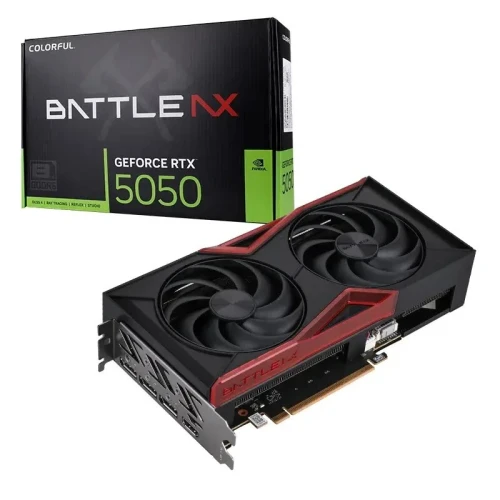 Carte Graphique COLORFUL RTX 5050 8GB OC BATTLE AX DUO