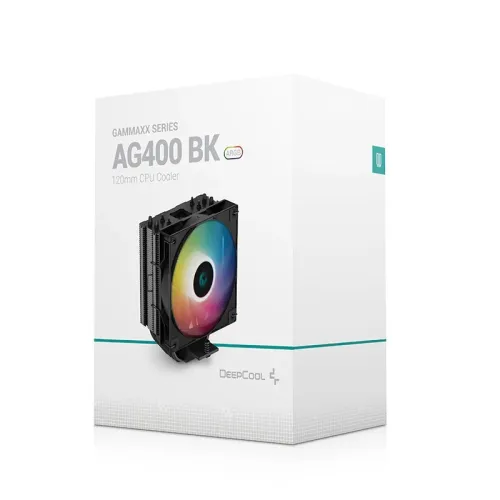 CPU AIR COOLER DEEPCOOL AG400 BLACK ARGB