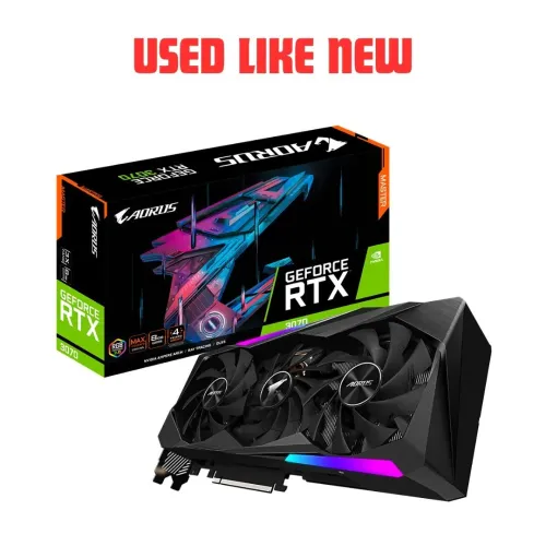 [[ USED ]] GIGABYTE AORUS MASTER RTX 3070 8GB GDDR6