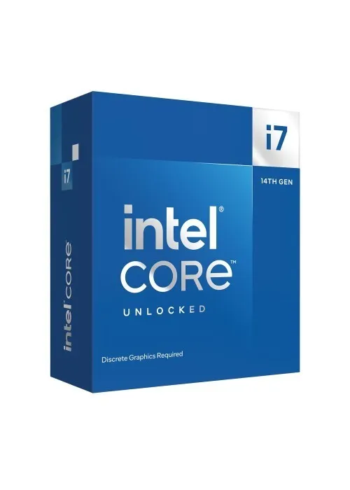 CPU INTEL I7-14700KF BOX - 20 CORES / 28 THREADS - UNLOCKED - NO IGPU