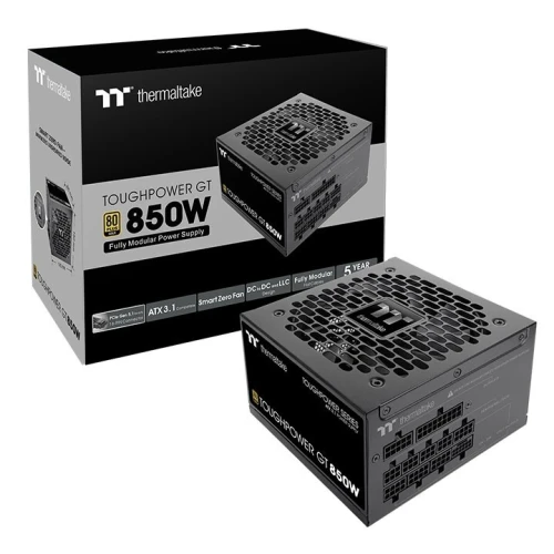 ALIMENTATION THERMALTAKE TOUGHPOWER GT 850W FULLY MODULAR 80PLUS GOLD ATX3.1