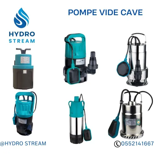 VIDE CAVE FOSSE POMPE A EAU INDUSTRIEL IMMERGÉ SURPRESSEUR VERTICAL HORIZONTALE  مضخة  SUBMERSIBLE  