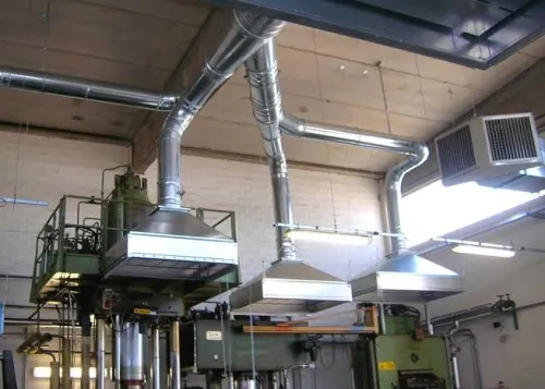 Ventilation et extraction et traitement dair