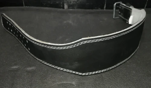Ceinture de musculation et haltérophilie "DEADLIFT" en cuir EVERLAST (KETTLER)