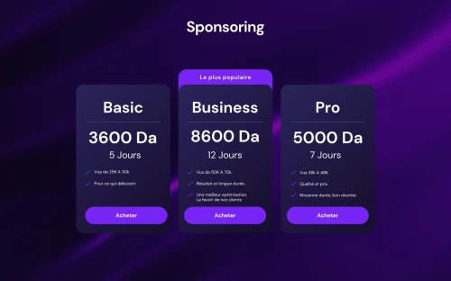 Sponsoring Facebook et Instagram pour attirer des clients