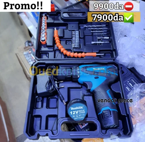 Visseuse makita 12v complet accessoires 