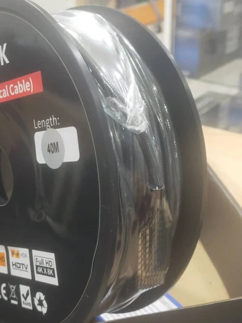 Cable HDMI / HDMI 2.0 4K **40M**  Fiber Optique