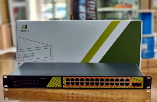 Switch GENATA 24 Ports (Gigabit_PoE30W_02SFP) GNT-ES28GRH2-P