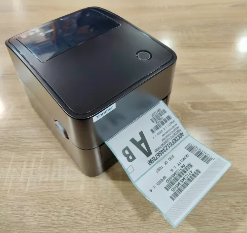 Imprimante Code Barre Xprinter Ref XP-DT410B 108mm (USB_LAN_Bluetooth) 
