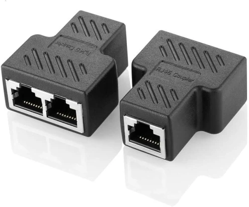 Adaptateur RJ45 to 2 RJ45 F/ F 