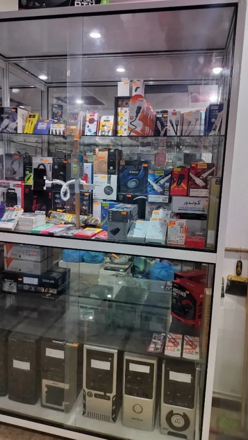 Vitrine et comptoir