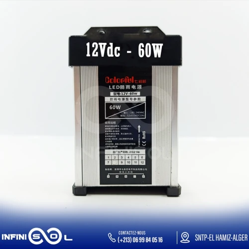 TRANSFO 12Vdc 60-100-200-300 W