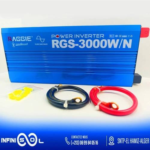 INVERTISSEUR 24V-220V 3000W PURE SINE