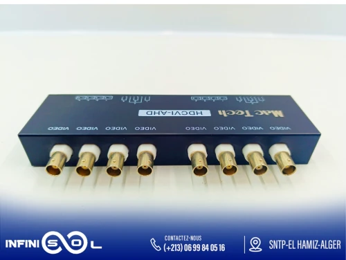  vidéo Balun passif HD 4/8 canaux 720P/1080P  BNC vers RJ45