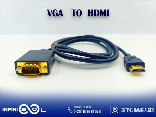 Adaptateurs HDMI/VGA/RJ45