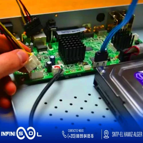 Cable alimentation sata xvr dahua 
