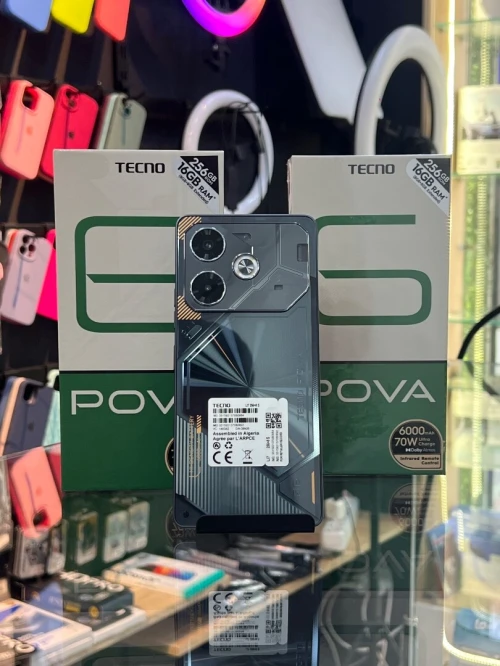 Tecno POVA 6 256Gb - ضمان 13 شهر