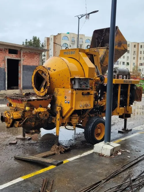 Pompe a béton hydrolique mecbo