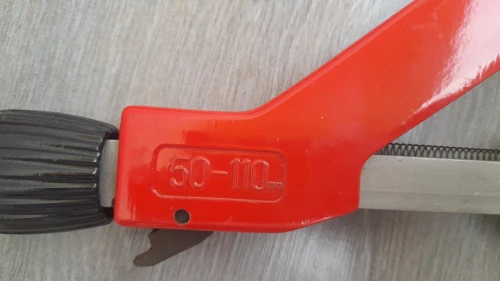 Coupe tube pvc ppr 50/110