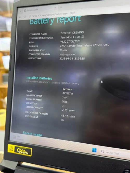 Acer nitro 5