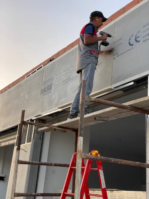 Fourniture et pose façade aquapanel et tous les travaux Placoplâtre 