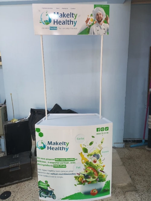 Desk publicitaire PVC 