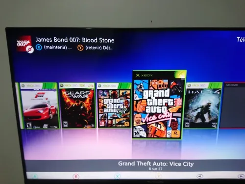 Xbox 360 Slim flashé glitché