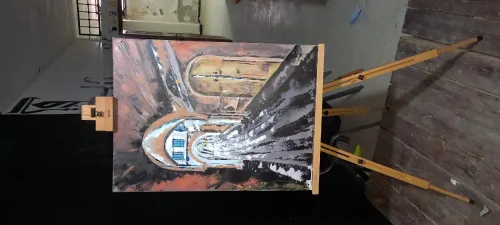 رسام جداريات و لوحات فنية 