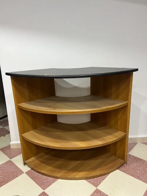 Meuble TV d'angle Étagère de rangement en bon état