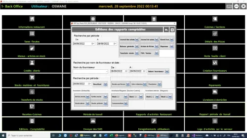 Logiciel Easy-Resto POS 