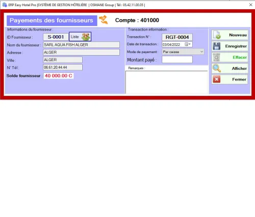LOGICIEL GESTION HÔTELIÈRE COMPLÈTE  - برنامج لتسيير الفندقي