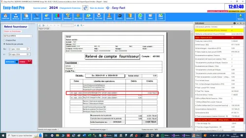 Logiciel EASY-FACT Pro - D10  - برنامج إدارة المخزون و التجارة