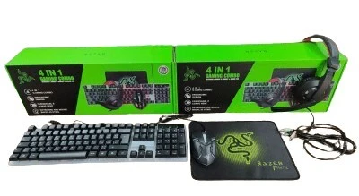 Pack Gaming Razer TF240  Clavier+ Souris+Casque+Tapis