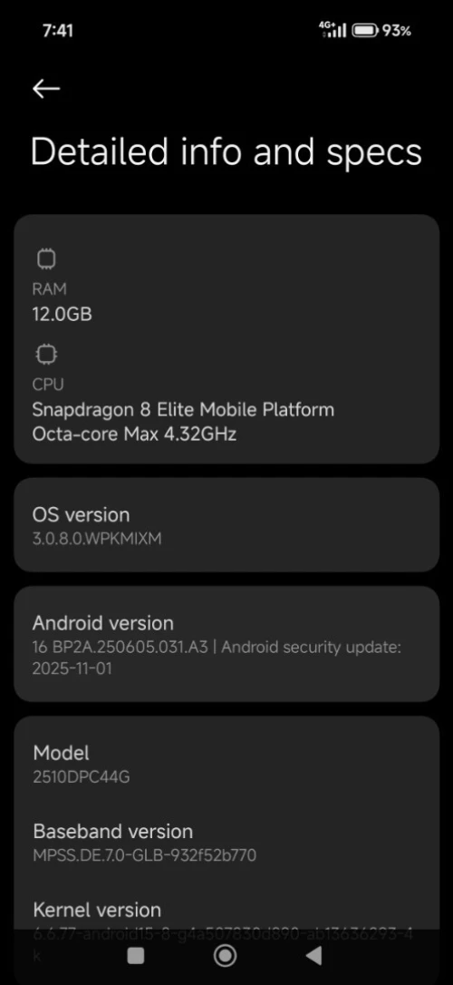 poco poco F8 Pro 12\512