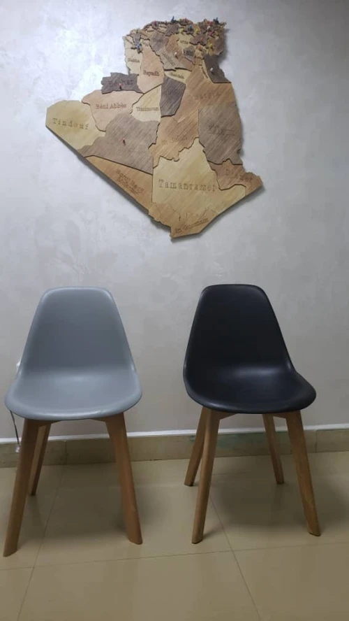 Chaise scandinave zina