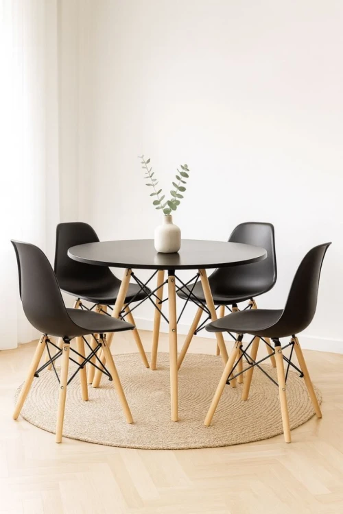 Pack Table et chaises scandinaves