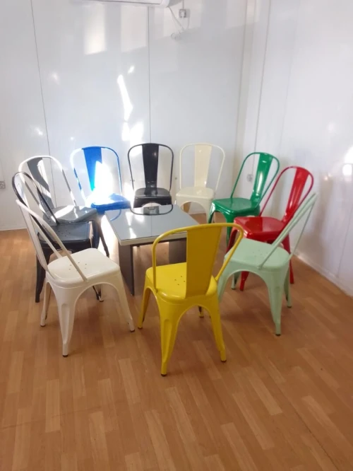 Chaise tolix pour cafétéria et restaurant