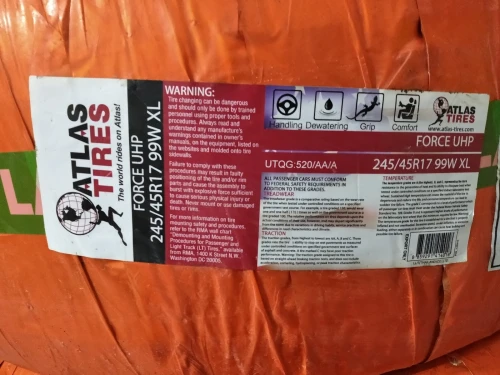 Pneu 245/45R17