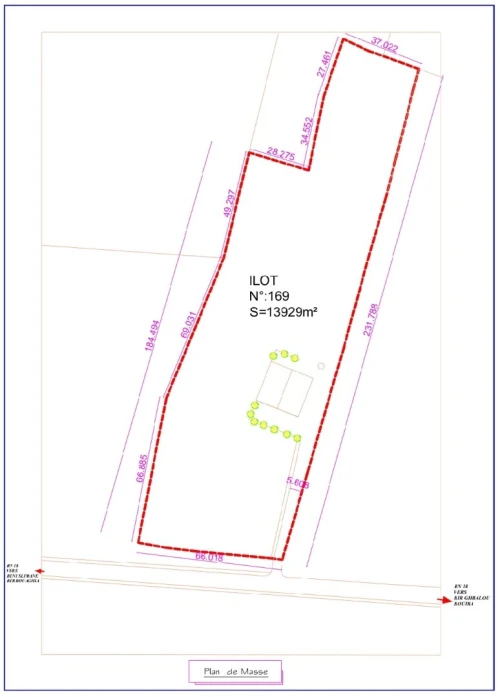 Vente Terrain Médéa Sedraia