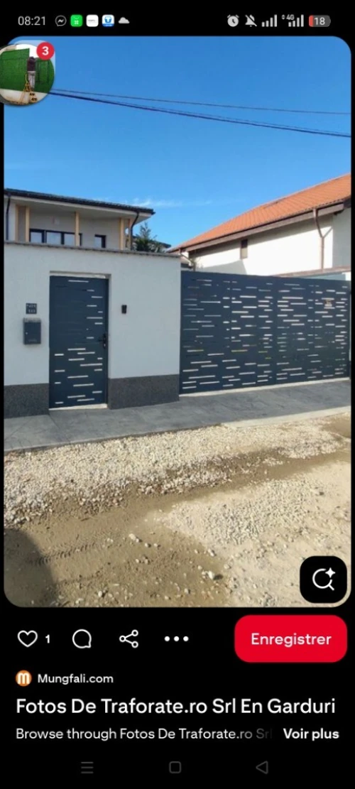 Brise vue grillage gazonné