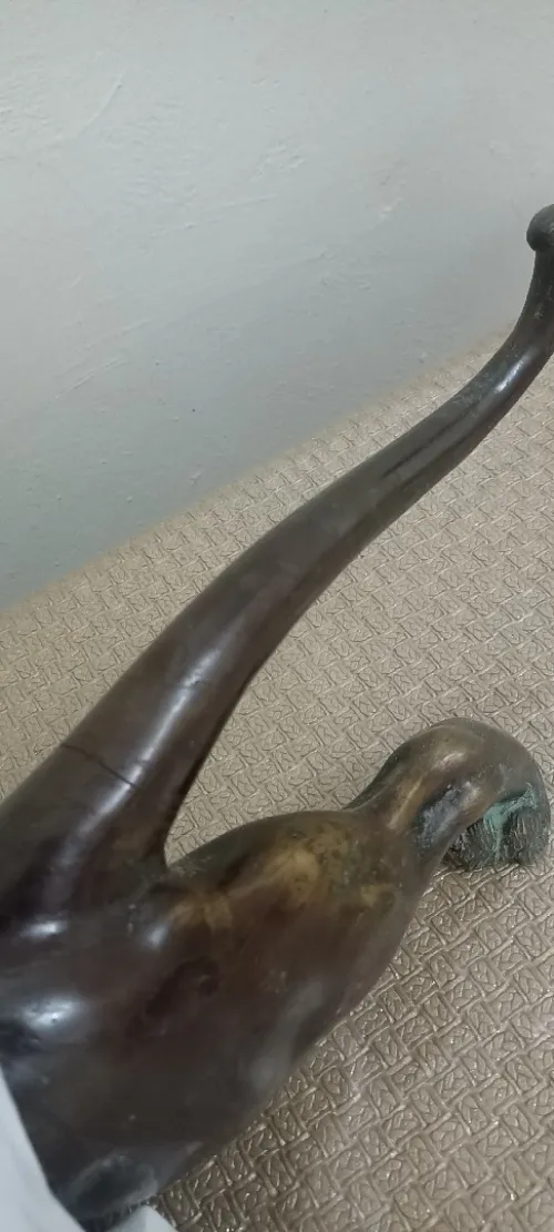 نمر برونزي Antique | قطعة ديكور نادرة